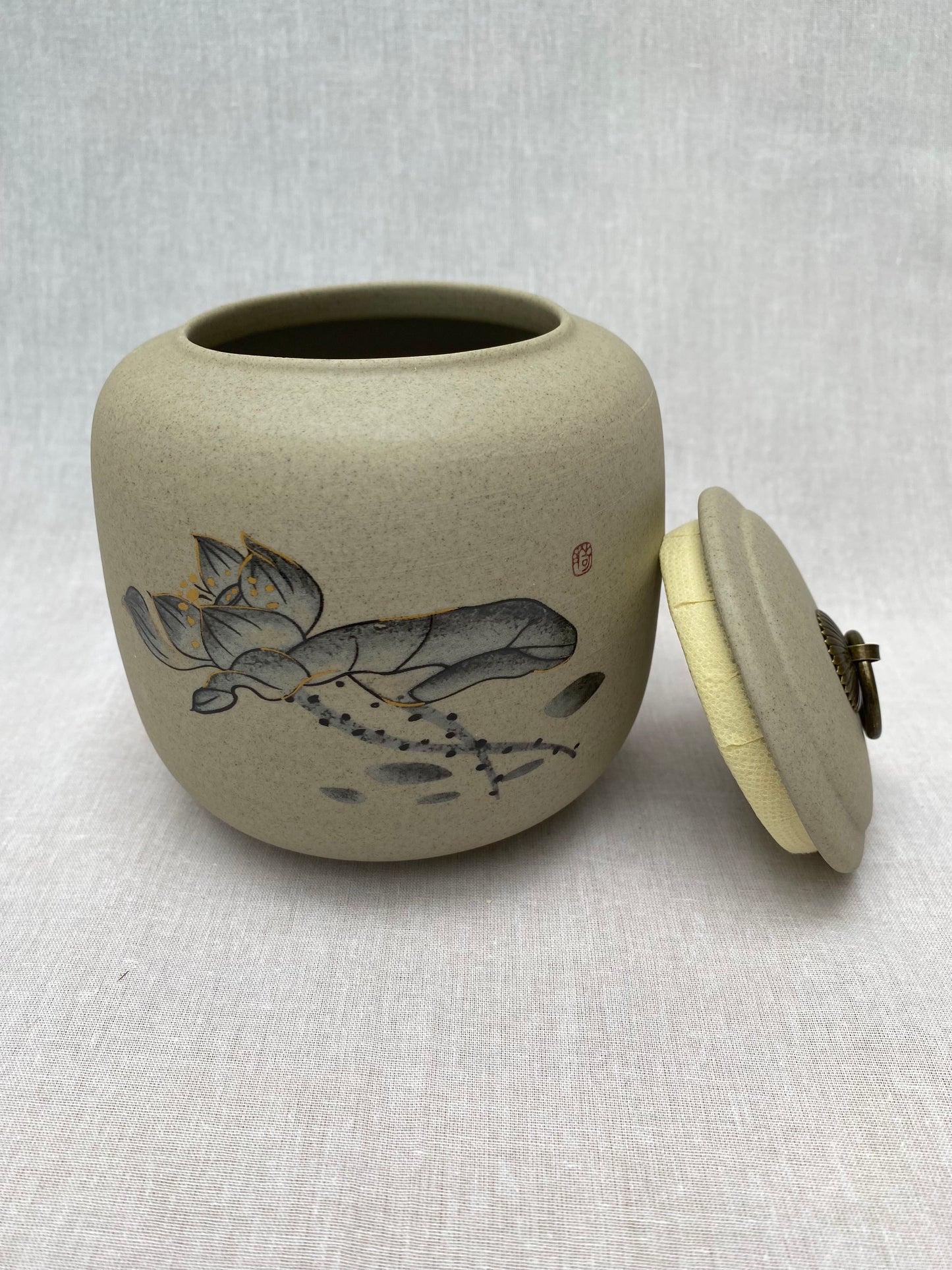 Tea Caddy Storage Pot