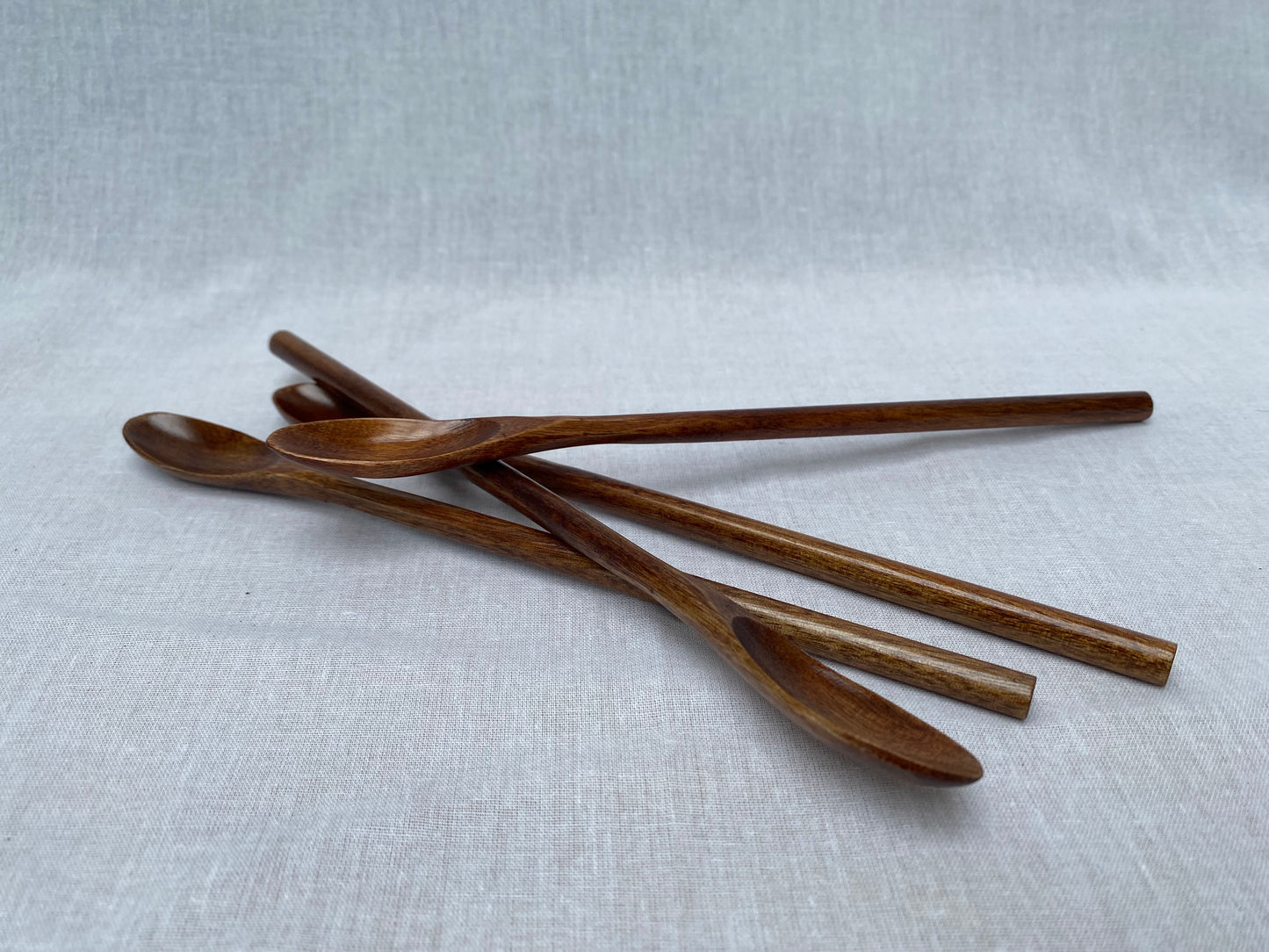 Long Handle Thin Wooden Spoon