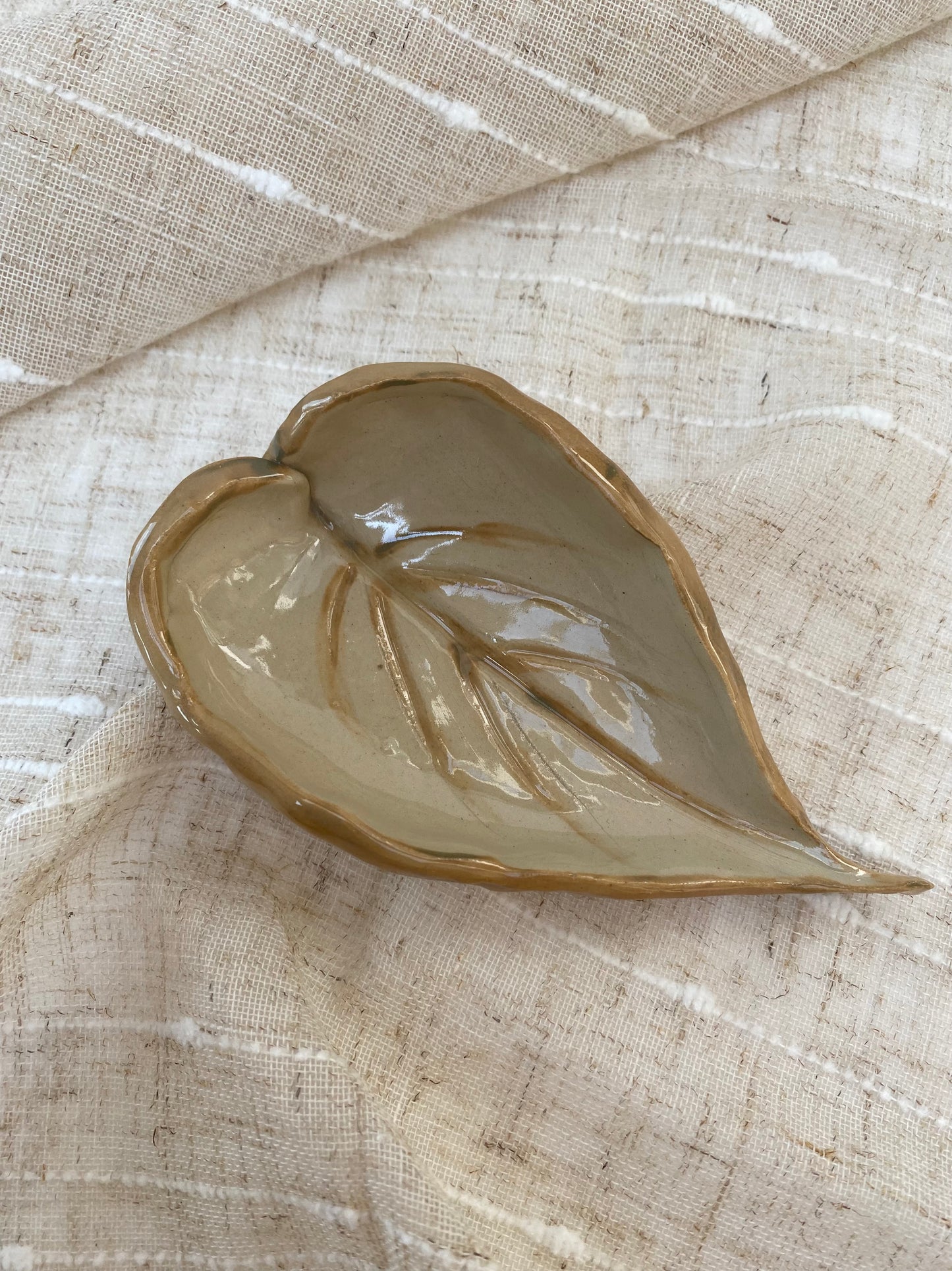 Leafy Trinket Dish