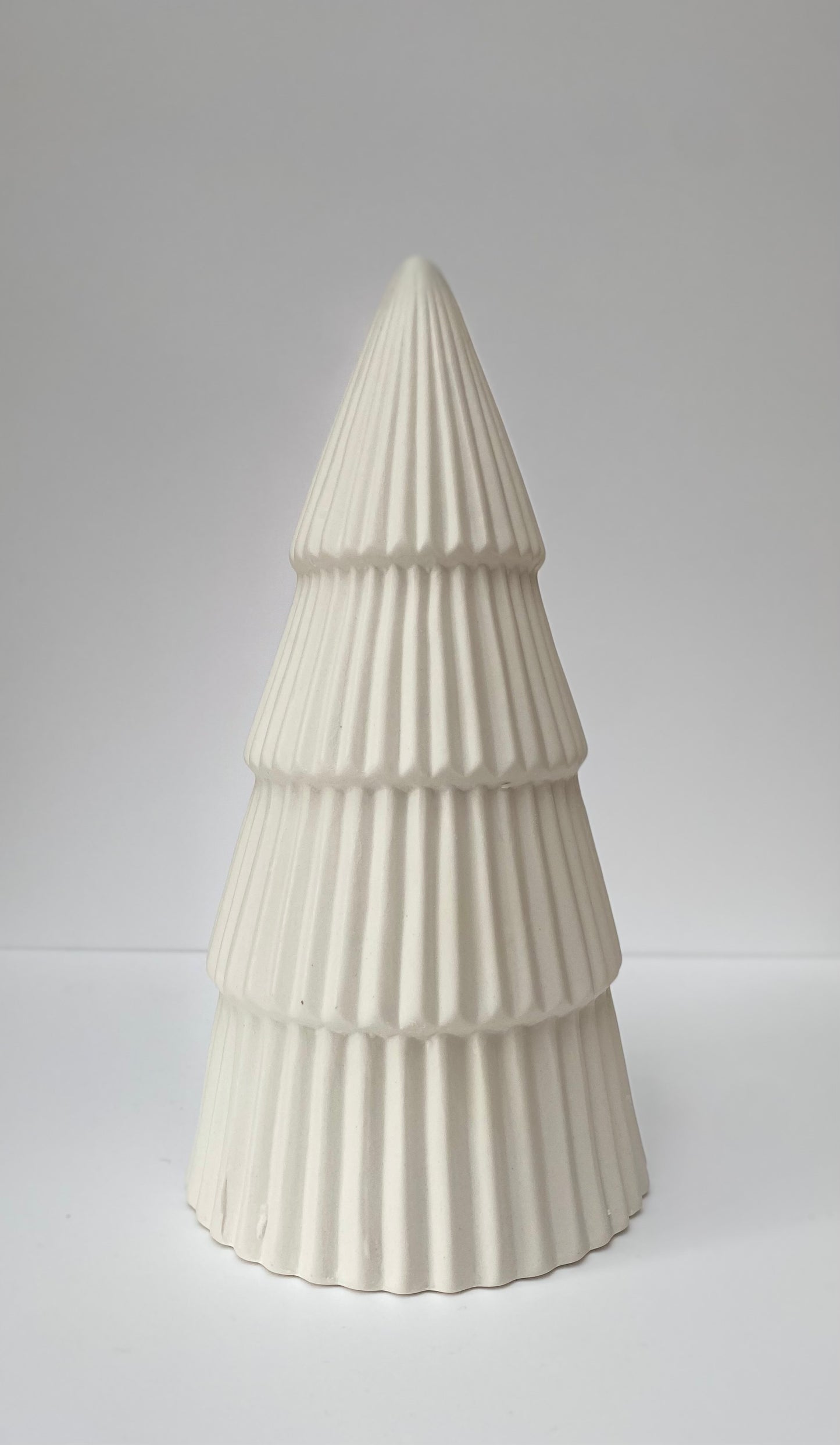 Matt White Tree Ornament
