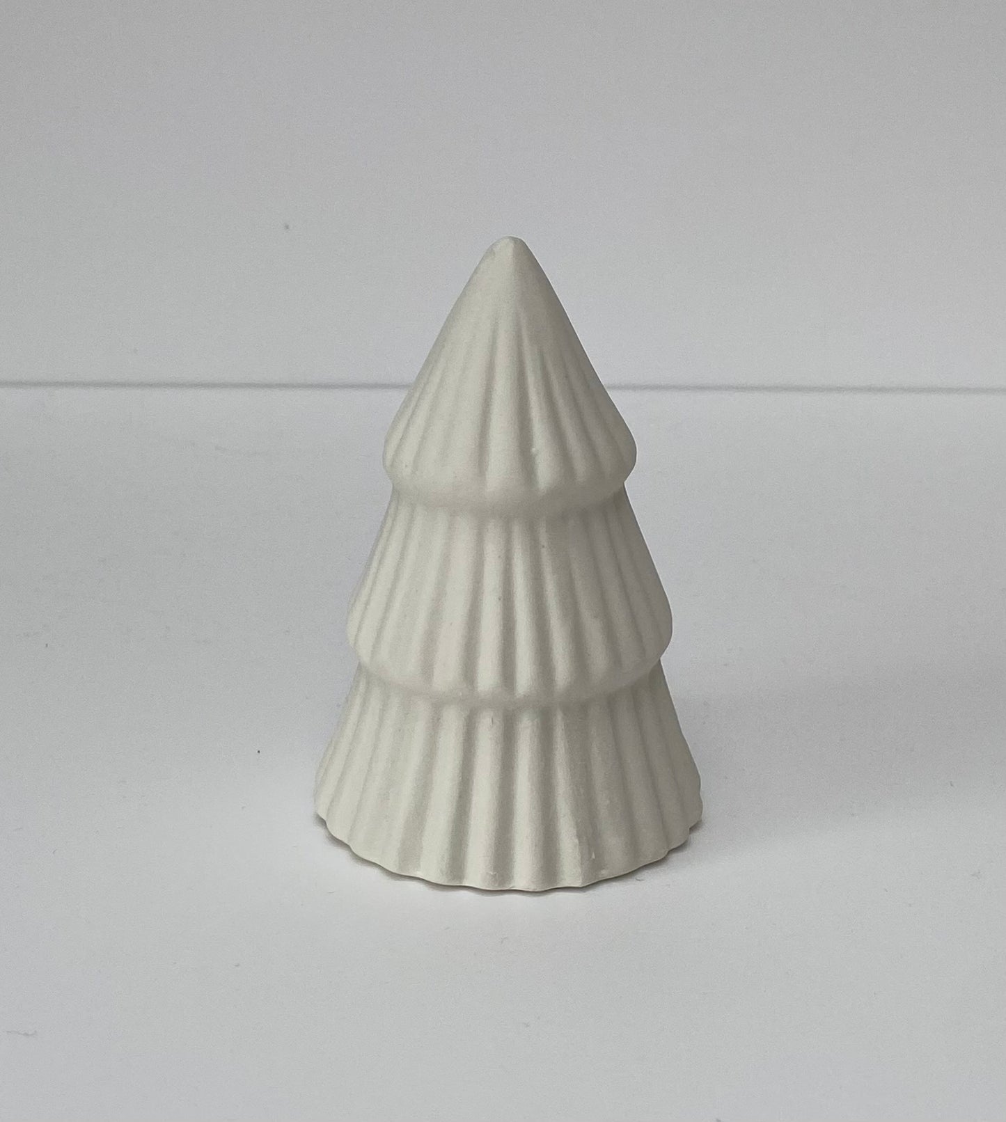 Matt White Tree Ornament