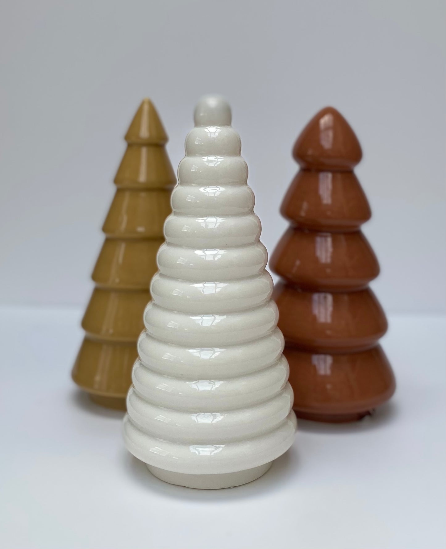 Natural Toned Christmas Trees