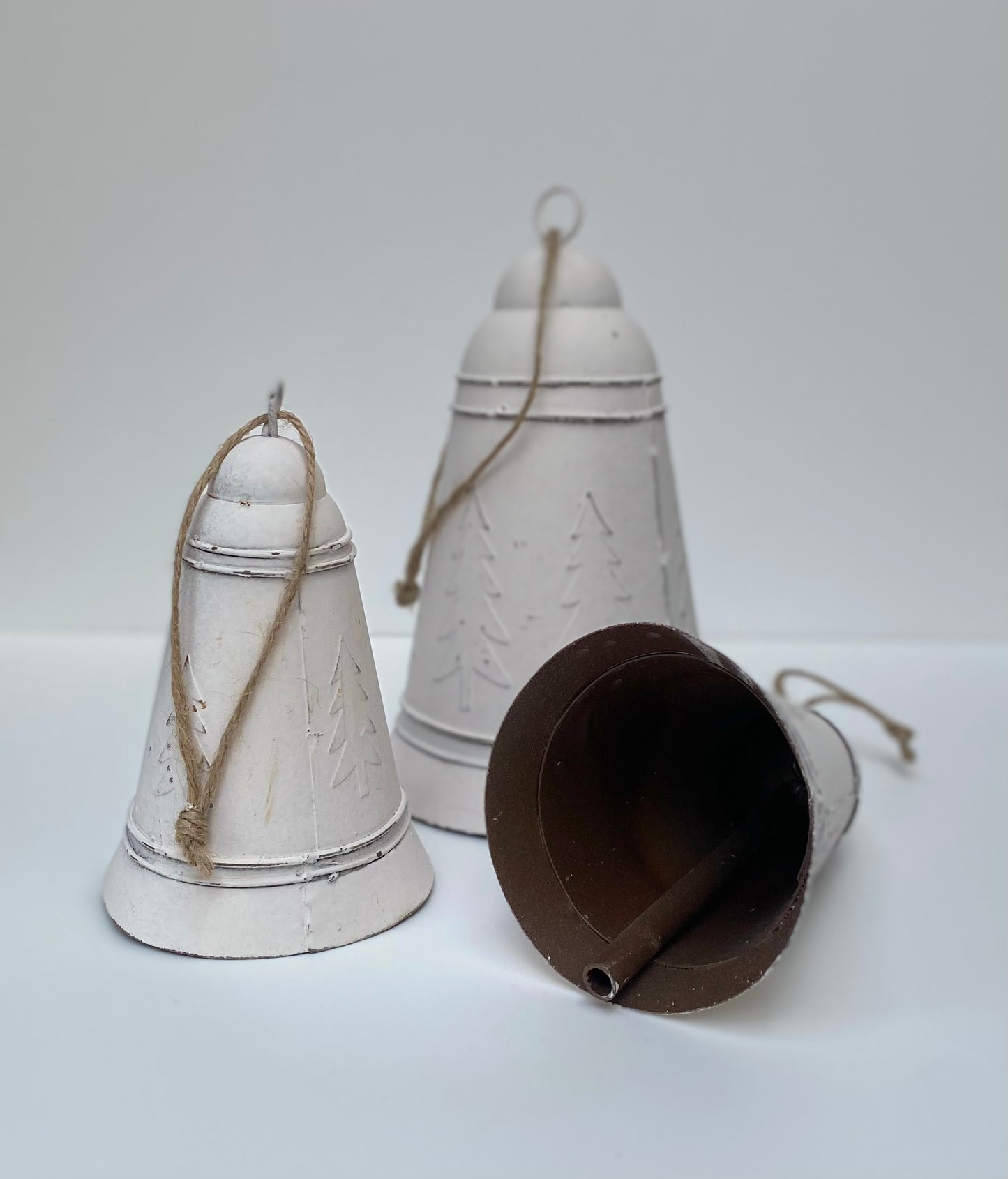 Hanging White Bell Decoration
