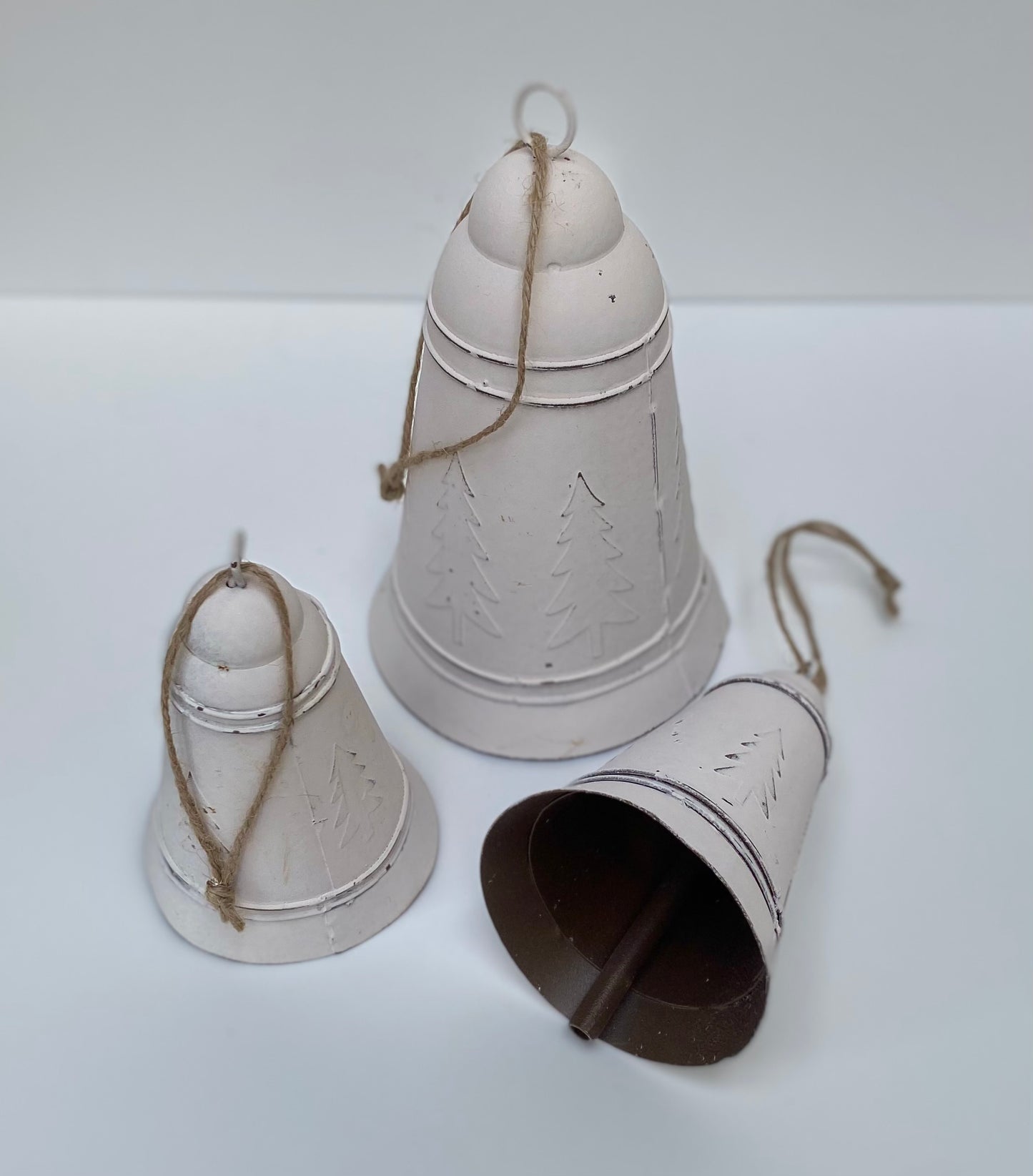 Hanging White Bell Decoration