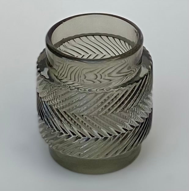Patterned Glass Tea Light Holder