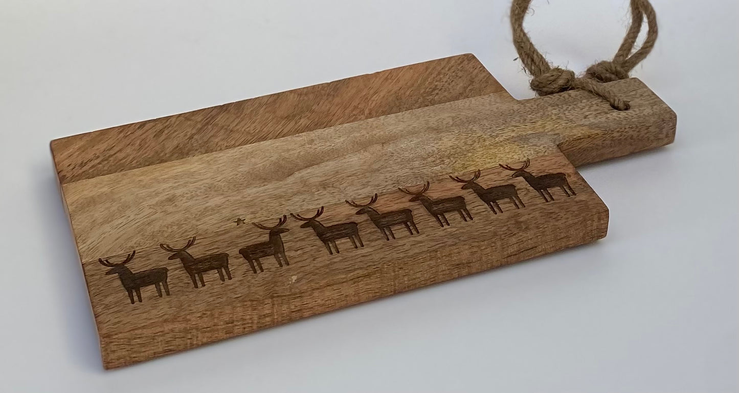 Reindeer Design Chopping Board