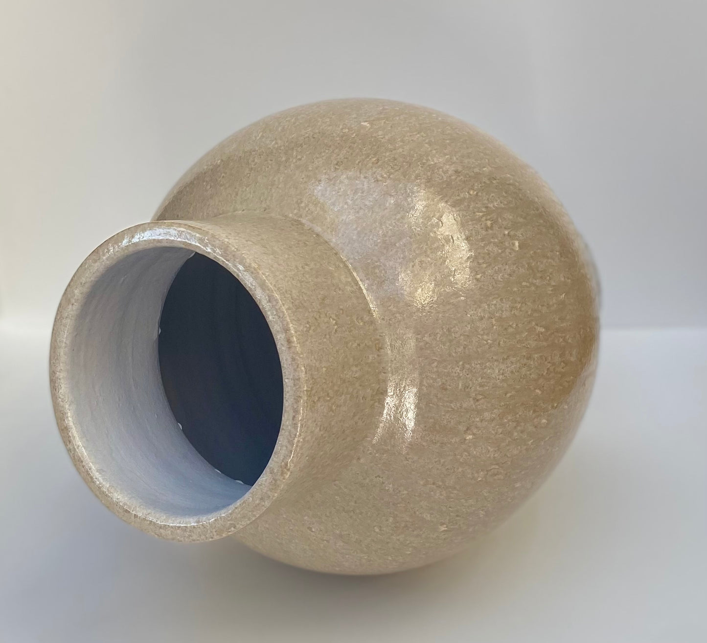 Natural Glazed Terracotta Vase