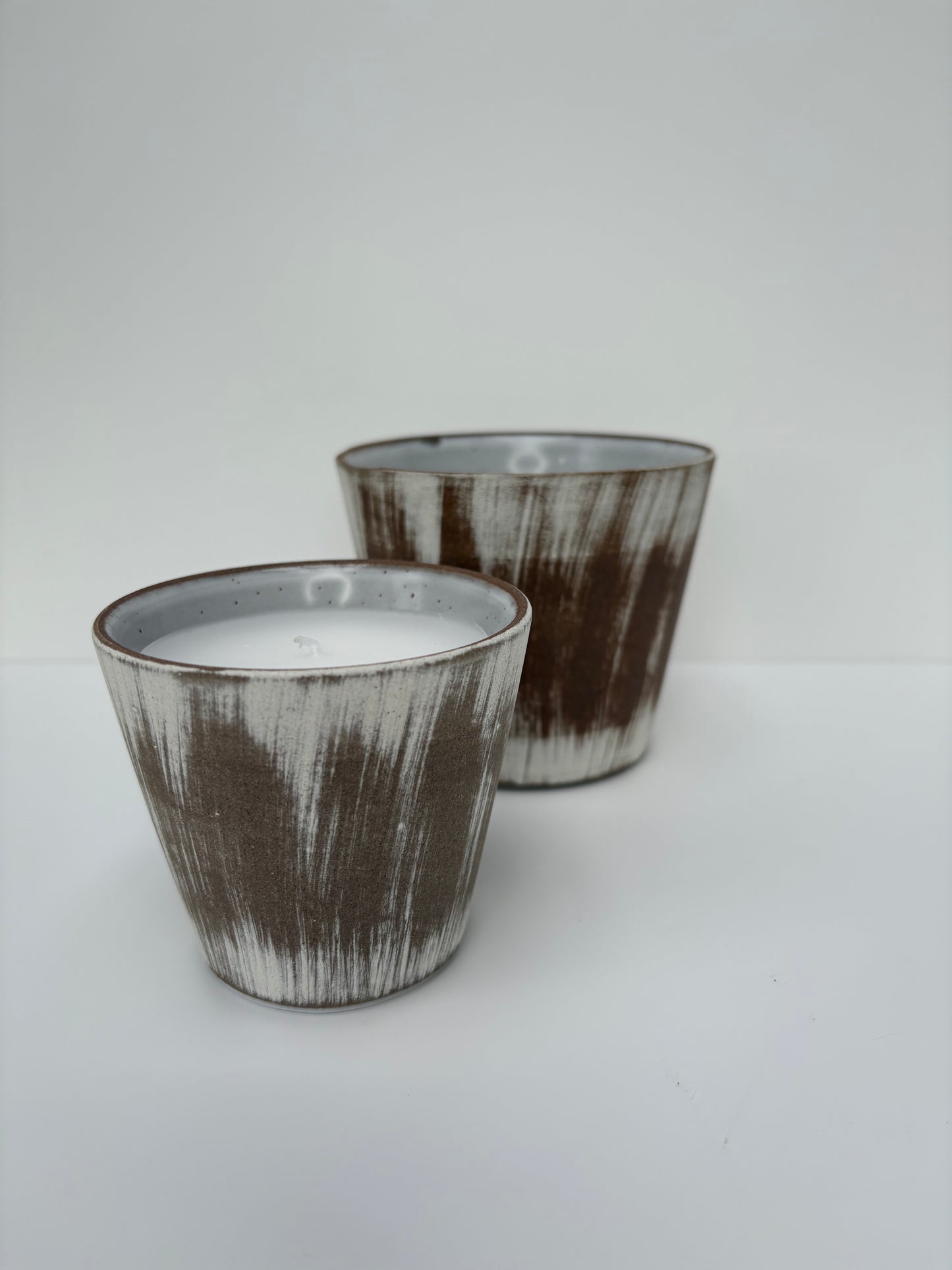 Absract Candle Pot