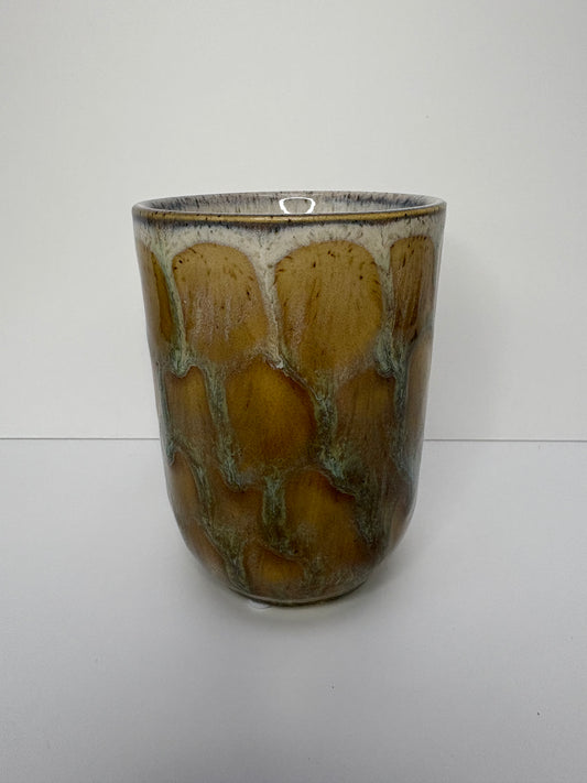 Brown Ceramic Candle