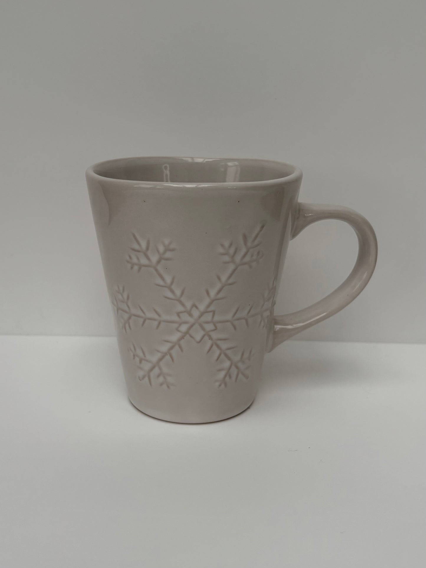 Snowflake White Mug