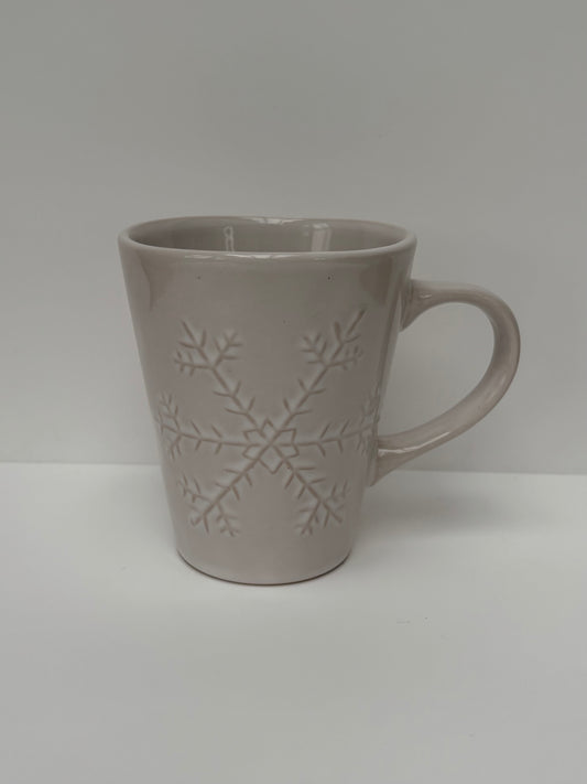 Snowflake White Mug