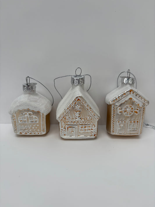 Gingerbread Decoration Silver