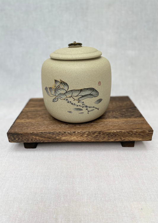 Tea Caddy Storage Pot