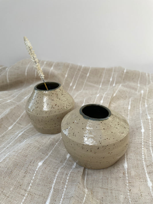 Small Bud Vase Speckled