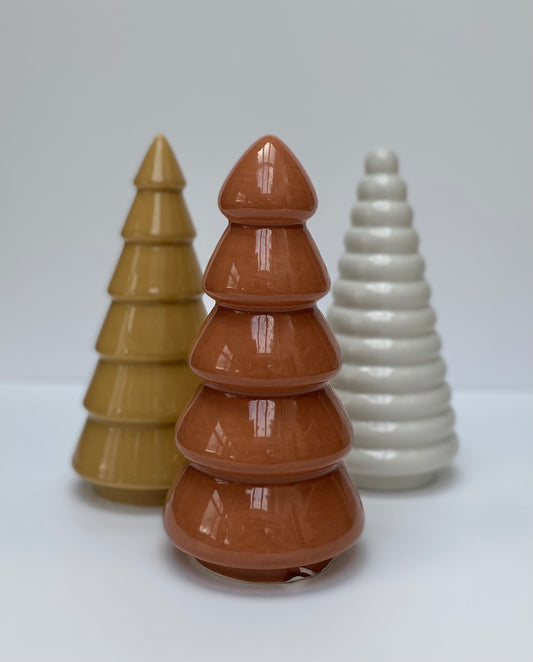 Natural Toned Christmas Trees