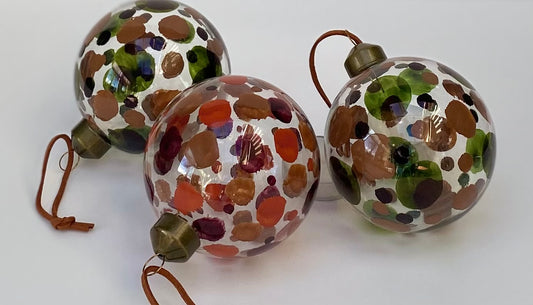 Dotty Glass Baubles