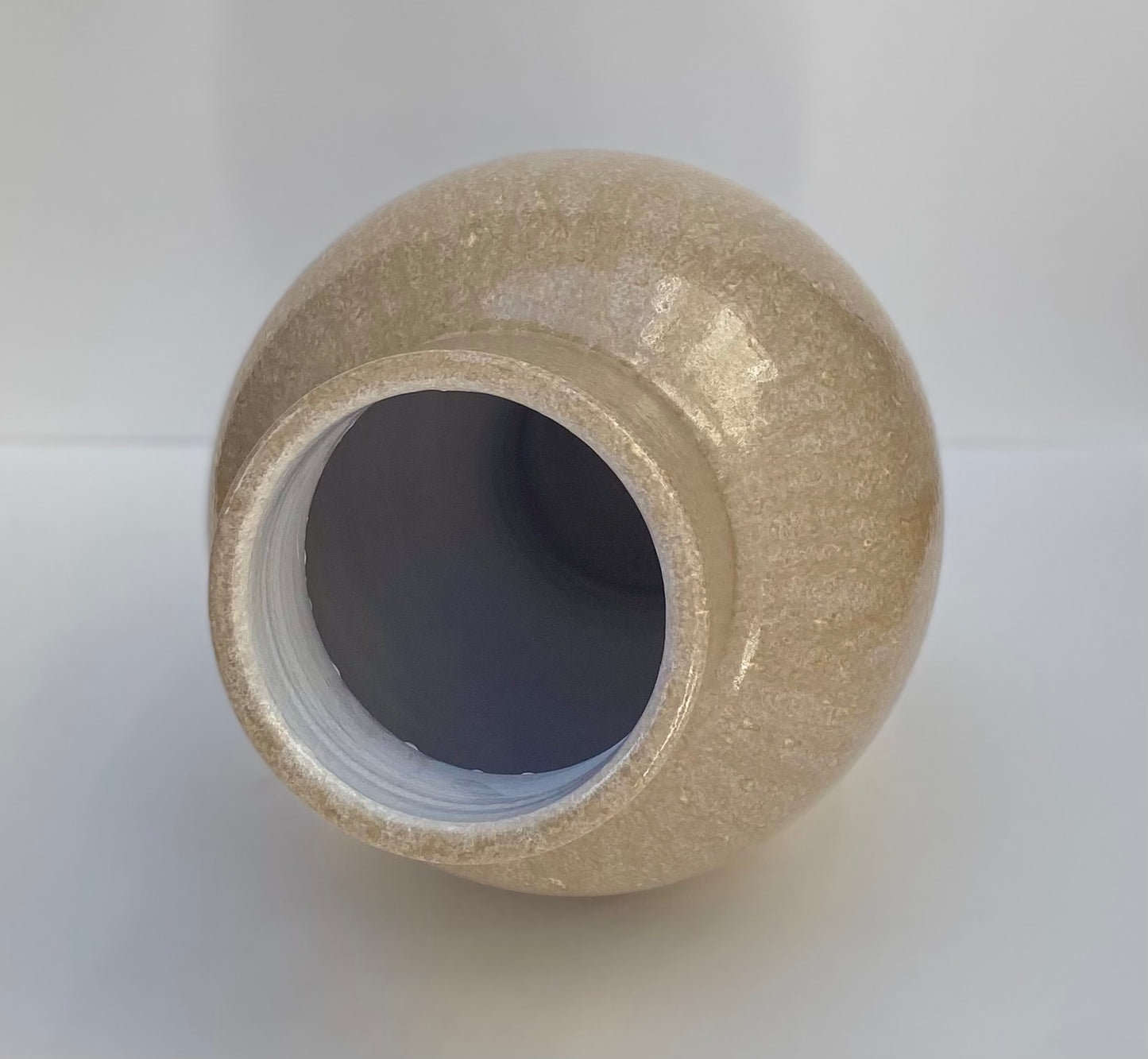 Natural Glazed Terracotta Vase