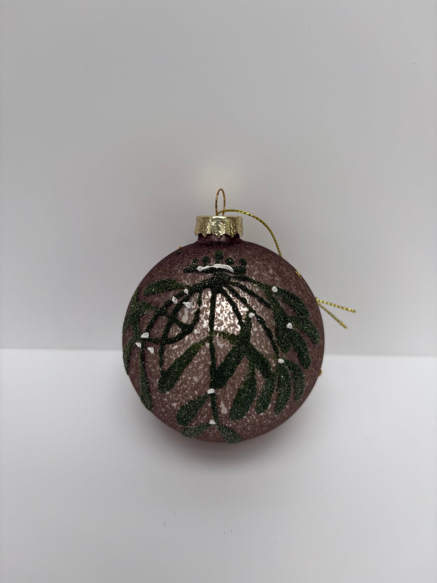 Mistletoe Bauble Bronze