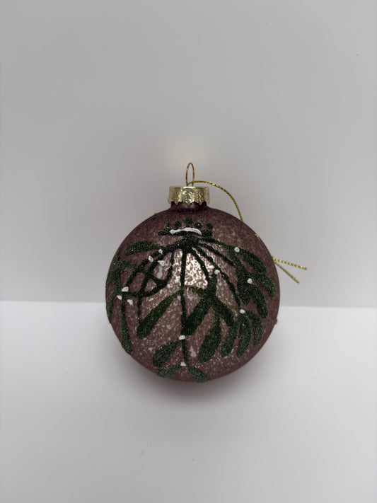 Mistletoe Bauble Bronze